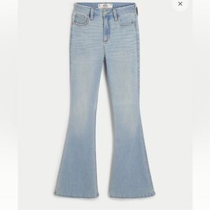 Light Blue Flared Women Jeans